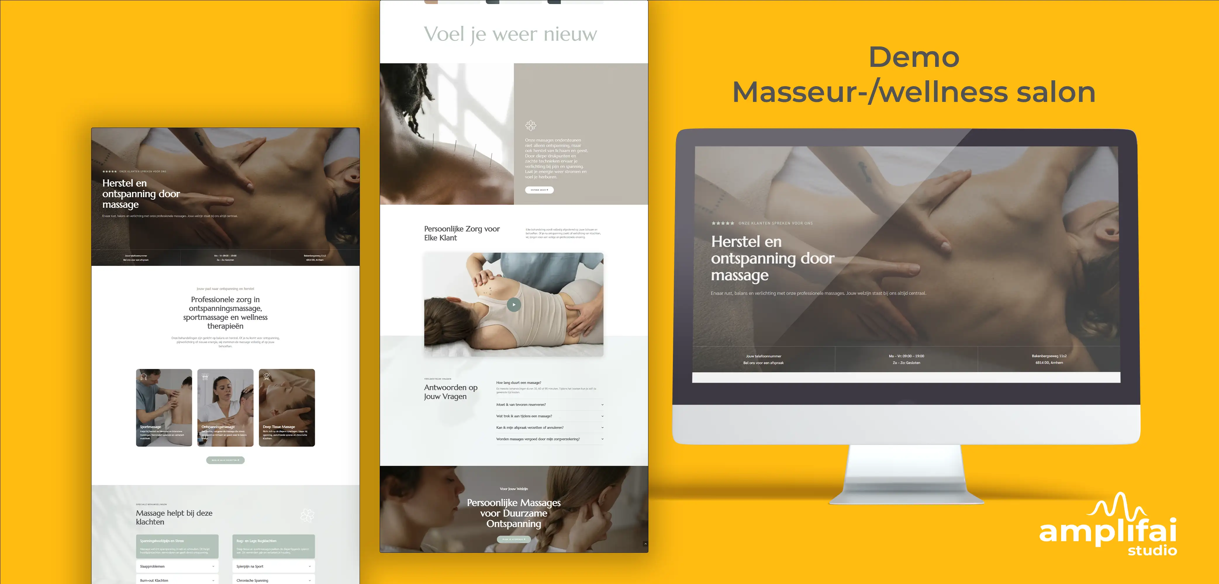 Amplifai-Studio-demo-website-Masseur-welness-salo